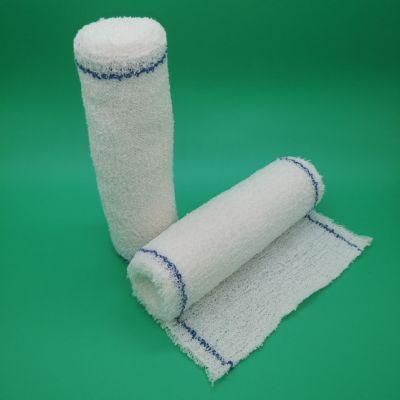 Medical Gauze Cotton Roll Crepe Elastic Absorbent Bandage for ISO Factory