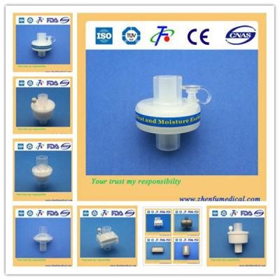 Disposable Anesthesia Breathing Filter/ Wet Filtration Device/Hme Filter
