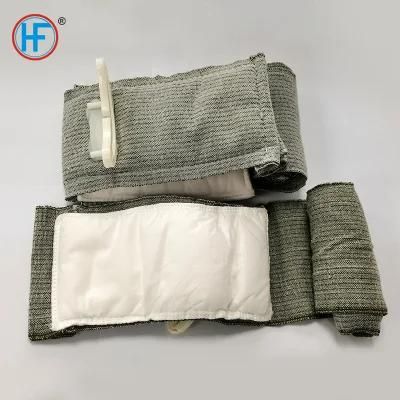 Mdr CE Approved Anti-Allergy Ready-for-Use Green Military Emergency Bandage