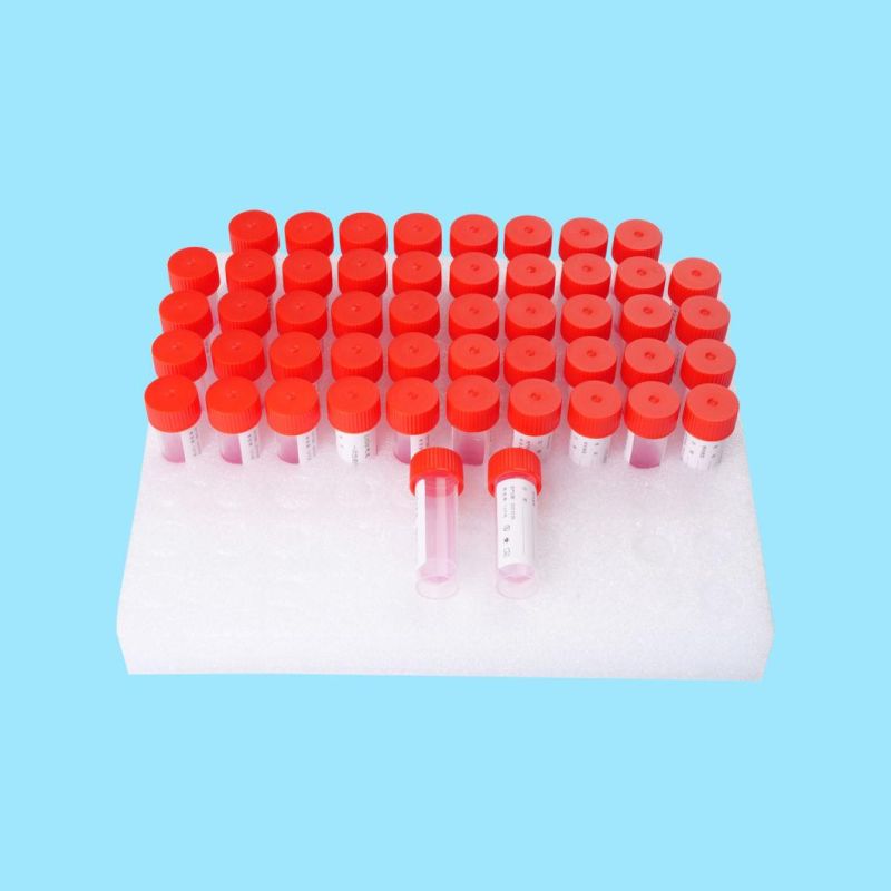 Disposable Medical Viral Virus Sample Tube with Collection Swabs