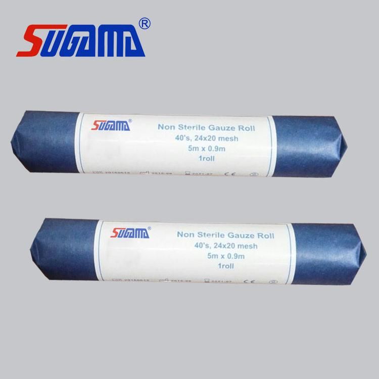 High Quality Medical Absorbent Cotton Gauze Roll Price with X Ray