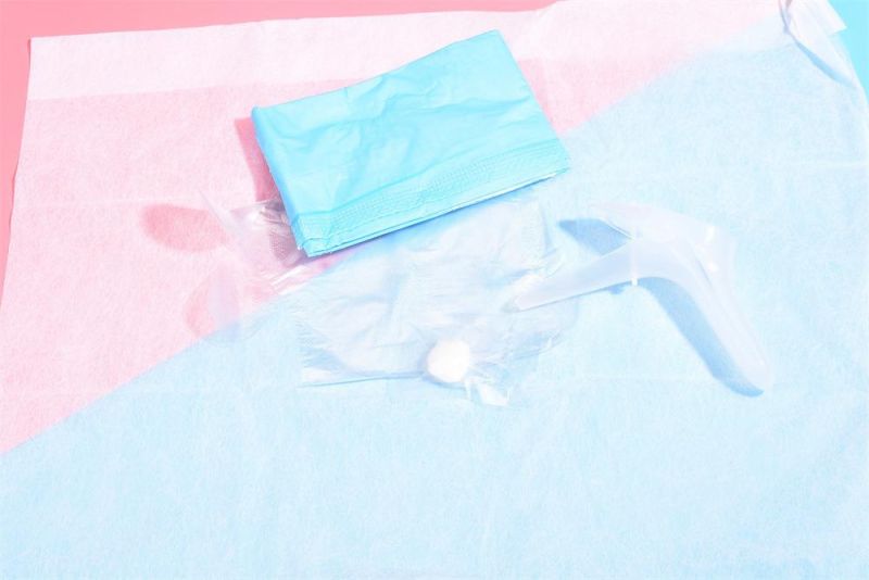 Medical Disposable Gynecological Examination Kitladies Care Package Sterilized Individually Packaged Gynecological Inspection Package