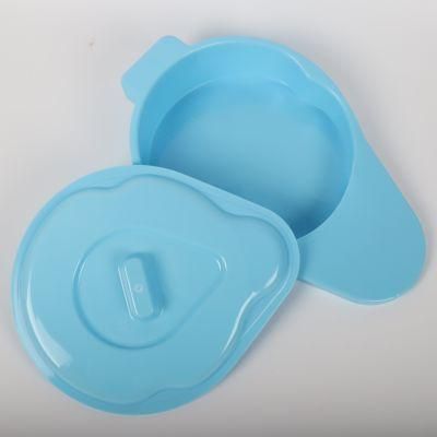 300g Reusable Luxurious Medical/ Hospital PP with Lid Plastic Bed Pan