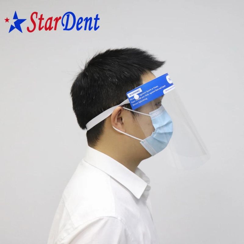 Dental Face Mask Professional Detachable Dental Protector Kit Dental Face Shield Anti-Fog Dustproof Face Guard