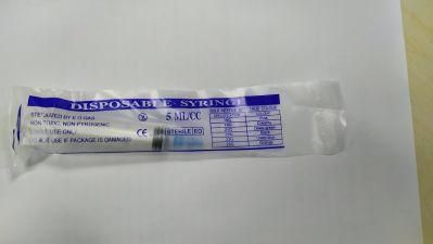 Syringe 5ml with needle 23G