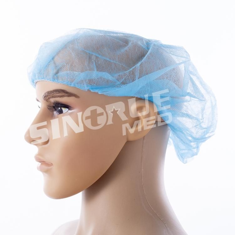 18" 21" 24" Disposable Non-Woven Round Nurse Cap