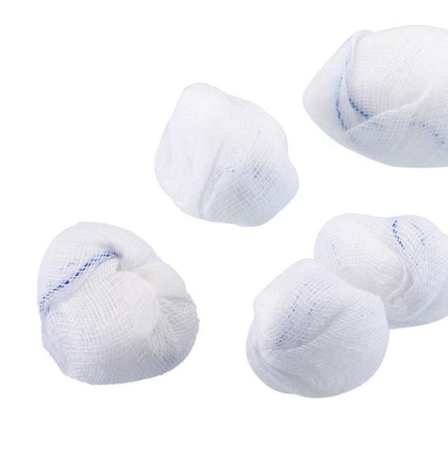 Surgery Medical White Cotton Gauze Ball