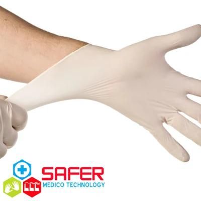 Malaysia Manufacturer Latex Glove with Powdered