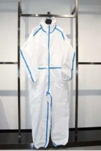 Disposable Coverall Medical Protective Suit Coveralls Protective Clothing Ce/FDA Type 5 Type 6 Anti-Vius