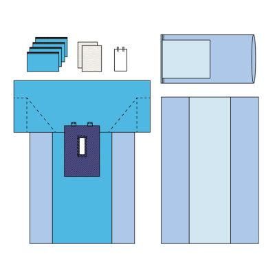 CE ISO Surgical Sterile Laparotomy Drape Pack