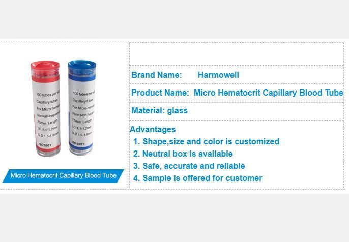Capillary Tube Collection Glass Capillary Tube