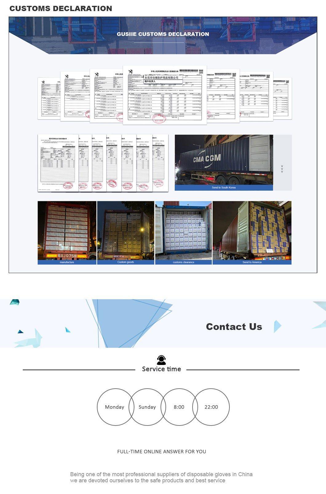 Disposable Powder Free Nitrile Gloves Supplies From China Nitrile Gloves