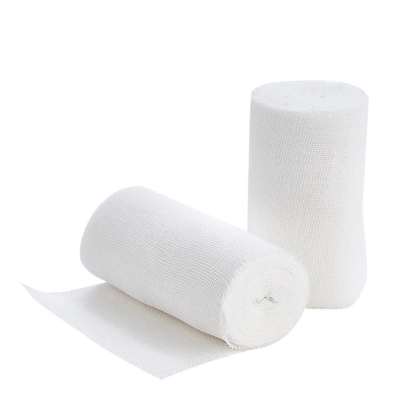 Medical 100% Cotton Absorbent 100 Yard Disposable Wound Dressing Medical Gauze Bandage