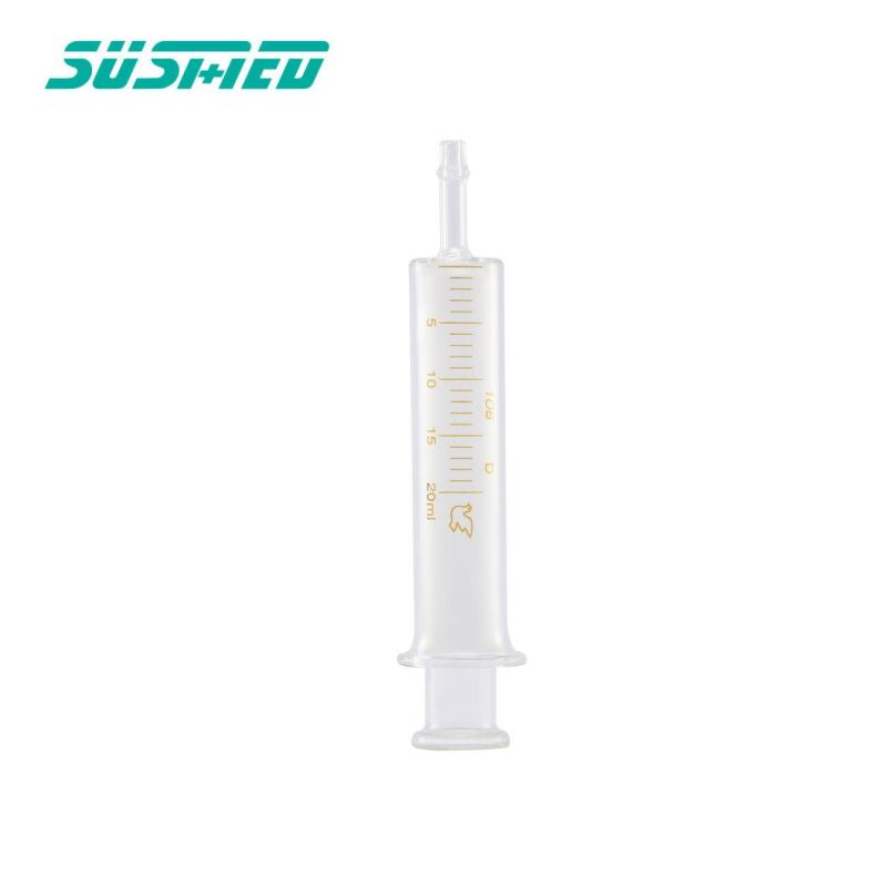 Disposable Medical Use Glass Syringes 1ml 5ml 10ml 20ml 30ml 50ml 100ml