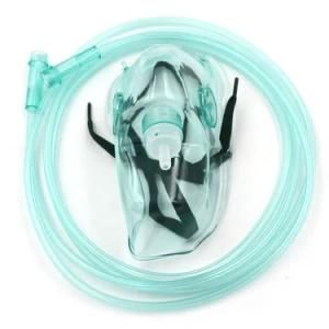 Good Price Disposable Portable PVC Adult Pediatric Oxygen Nebulizer Mask with Tubing