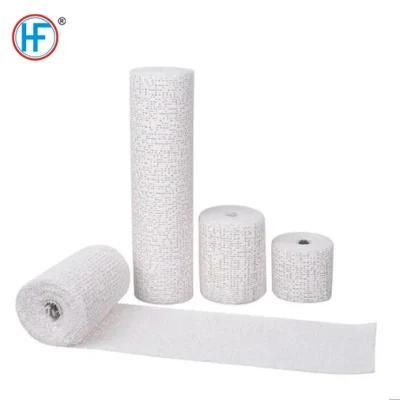 Mdr CE Approved Disposable Cotton Plaster Bandage with Short Solidifying Time