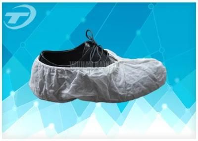 Blue or White Color Nonwoven Disposable PP Shoe Cover