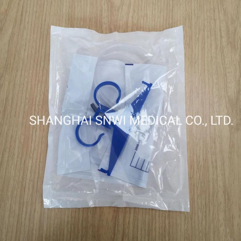 Disposable Medical Surgical Sterile PVC Urinary Urine Collection Drainage Bags Used in Hospital