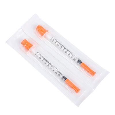 Factory Wholesale Medical Product Plastic Insulin Syringe Disposable