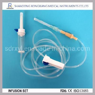 Medical Disposable Infusion Set with Needle, Luer Slip and Luer Lock