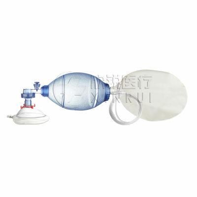 Disposable Adult CPR PVC Mask Manual Resuscitator Ambu Bag