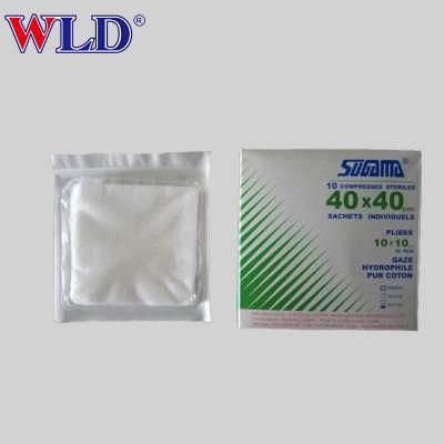 Factory Supplier Medical Sterile Gauze Swab for Surgical Operation Use