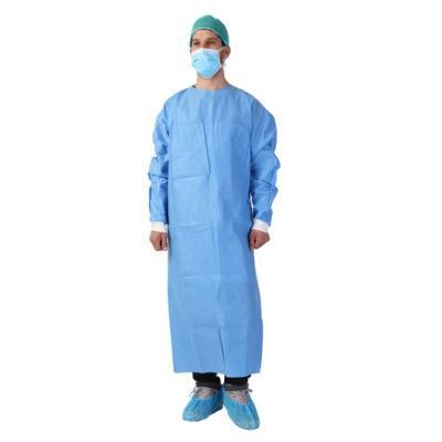 Disposable Medical Isolation Gowns in Clinic Examination Hospital Surgical Gown