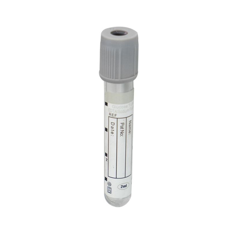 Purple Cap Glass Pet Vacuum Blood Collection EDTA Tube