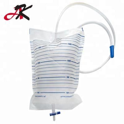 Alps Wholesale Catheter Urometer Leg Female Urobag 2000ml Urine Bag