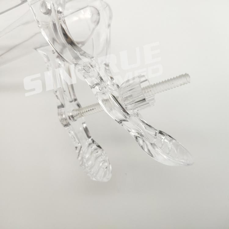 Hospital Disposable Medical Middle Screw Type Vaginal Speculum