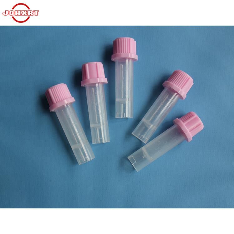 Disposable Medical Hospital Clear Sample Blood-Collecting Vessel