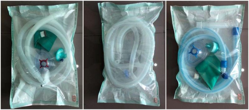 Medical Breathing Tube Disposable Silicone Breathing Circuit Tube