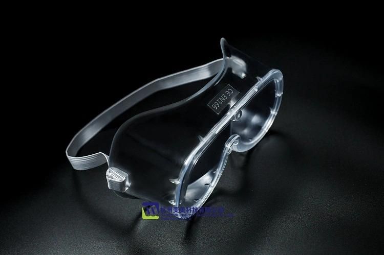 Factory Price  Anti Fog Safety Protective Medical Eyeglasses Glasses Goggles PVC Frame Medical PC Lens