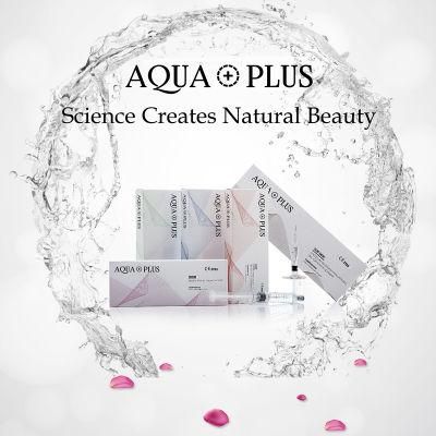 Aqua Plus Non Animal Cross Linked Hyaluronic Acid Dermal Filler Injection for Face 2ml