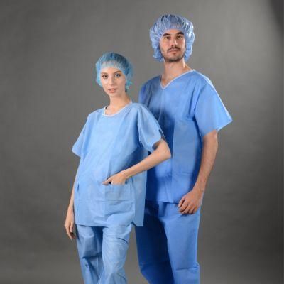 Disposable Nonwoven SMS Medical Scrub Suit