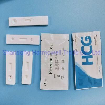 CE Chinese Manufacturer Medical Device Human Chorionic Pregnancy Test HCG Cassette