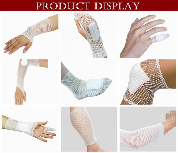 Medical Different Types Elastic Tubular Net Bandage for Hospital Use