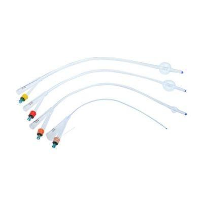 Medical Disposable Silicone Coated Latex Foley Catheter