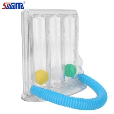 2020 Hot Selling Hot Sale Deep Breathing Lung Exerciser Incentive Spirometer Three Balls Spirometer