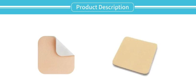 Material Disposable Good Absorption Foam Dressing Soft Silicone Sterile Wound Medical Care Wholesale Price