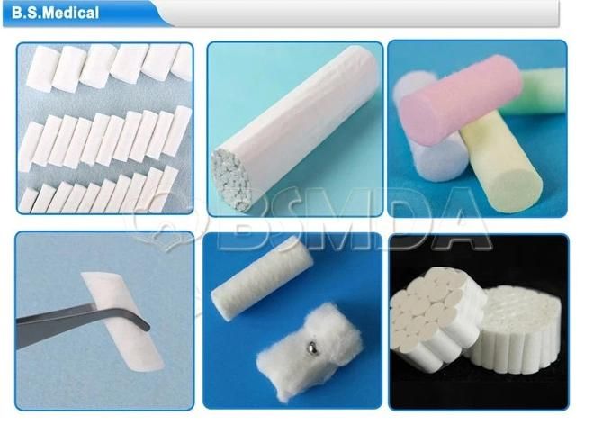FDA Ce ISO Certified Dental Cotton Roll for Surgical Use