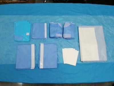 Medical Disposable Eo Sterilization Surgical Pack Caesarean Section/C-Section Operation Pack for Hospital Operating Room