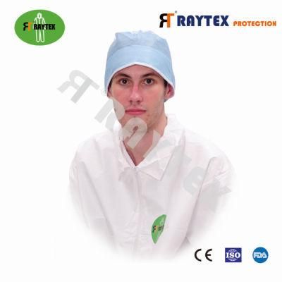 Disposable Nurse Doctor Clip Mob Cap Bouffant Cap Nonwoven Spunlace Scrub Hats