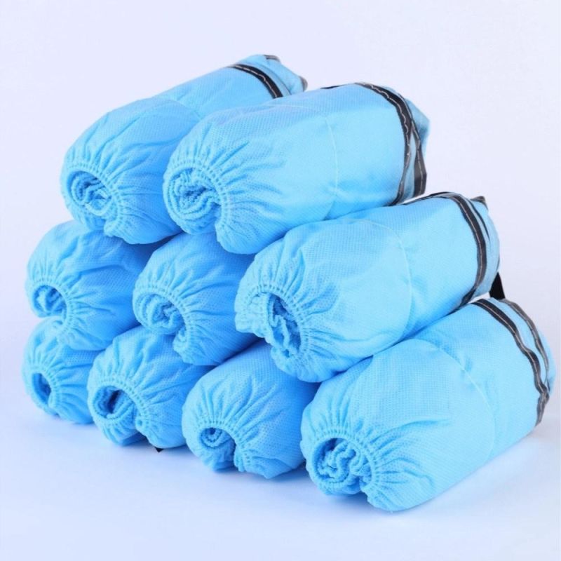 Disposable Hand Made Shoe Cover/PP Nonwoven Fabric Boot Cover Dustproof and Antistatic Detectable Shoe Cover