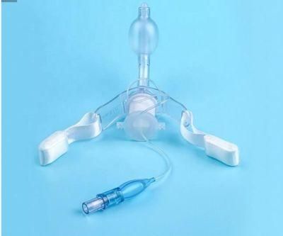 Medical PVC Tracheostomy Tube with/Without Cuff for Patient