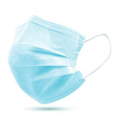 50 PCS Non Woven Sterile Protective Air Pollution Breathable Anti Dust Daily Use Disposable Non Earloop Face Mask