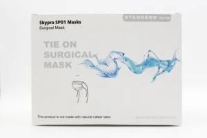 Disposable Medical 4 Ply Non Woven Tie on Level 3 Surgical Disposable Face Mask