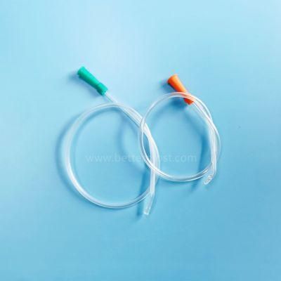 Disposable High Quality Medical PVC Curved Nelaton Urinary Urine Catheter with Separate Packing