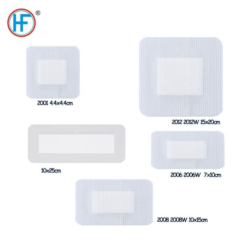Mdr CE Approved Low Price High Reputation Wound Dressing Waterproof Nonwoven Adhesive Dressing