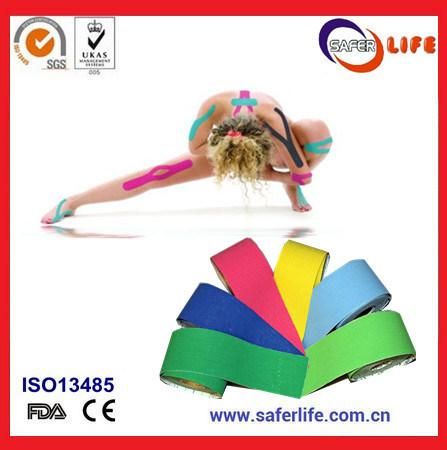 Wholesale Stock Available Sport Athlete Therapy 5cm X 5m Elastic Blue Kinesio Tape 5cm X 5m Elastic Blue Kinesiology Tape